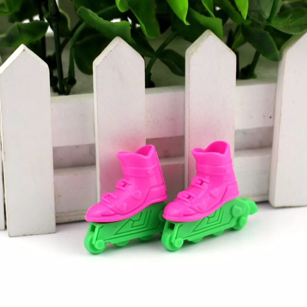 2-3 см роликовых коньках Необычные куклы Обувь Игрушечные лошадки для Штаны