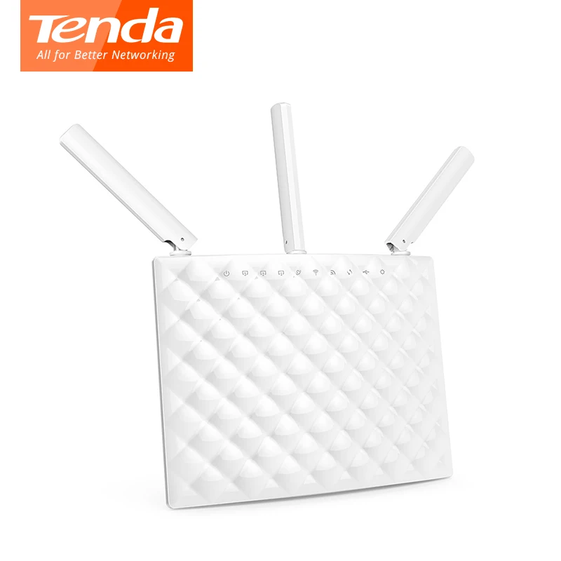 Беспроводной Wi Fi маршрутизатор с USB 3.0 Tenda 802.11AC 1900 Мбит/с 2.4 г 5.0 smart dual band