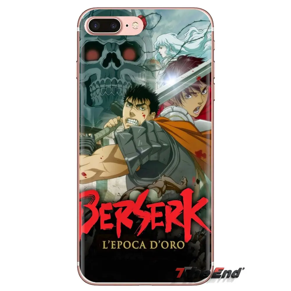 For Samsung Galaxy J1 J2 J3 J4 J5 J6 J7 J8 Plus 2018 Prime 2015 2016 2017 Phone Skin Cover Berserk Golden Age Arc Battle Doldrey |
