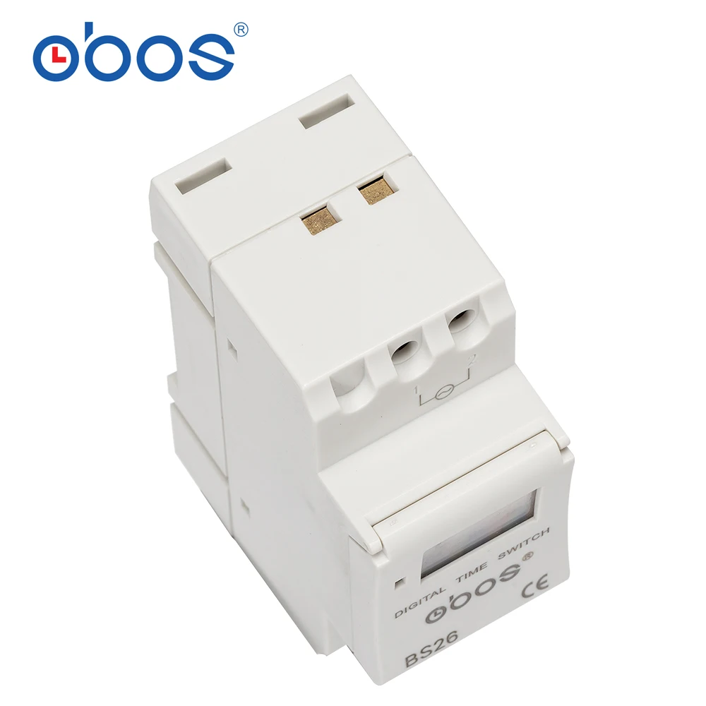 OBOS DHC15A новый источник питания памяти 220 В цифровой таймер din с 16 раз ВКЛ/ВЫКЛ в день