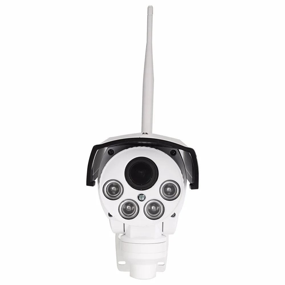 Камера видеонаблюдения 5 МП 10х зум беспроводная HD Onvif ИК Wi Fi P2P Мп|wifi cctv camera|cctv