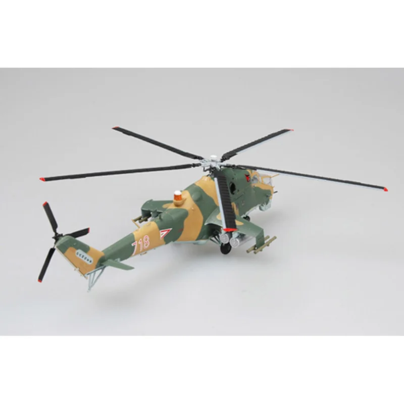 

Easy Model Air Force Mi-24 Helicopter Hind1/72 Scale Finished Model Toy For Collect Gift