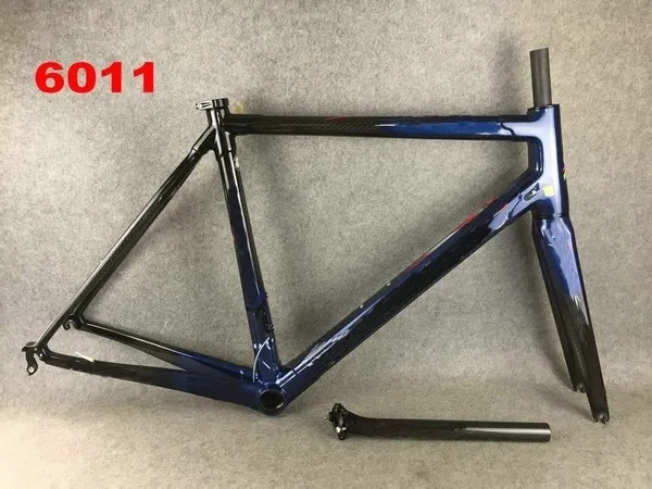 6011 Королевский синий Colnago C60 карбоновая дорожная рама подходит для di2 механической группы гоночного велосипеда - Цвет: 6011