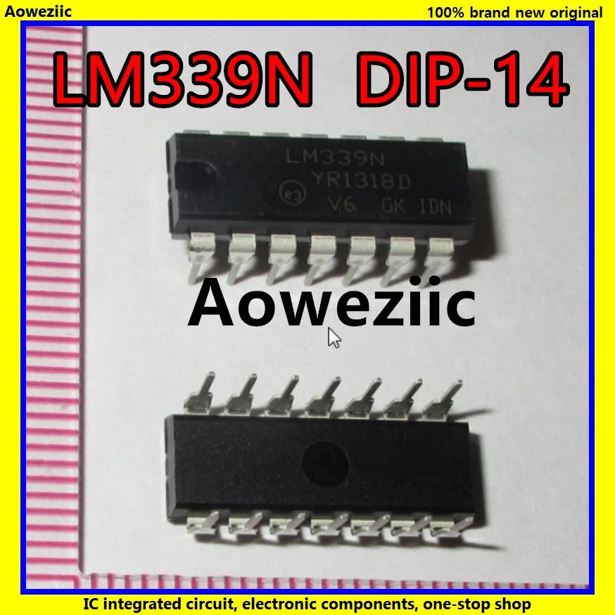 10 шт./лот LM339N LM339 339 DIP 14 низкая мощность quad НАПРЯЖЕНИЕ КОМПАРАТОРЫ IC новый|Реле| |