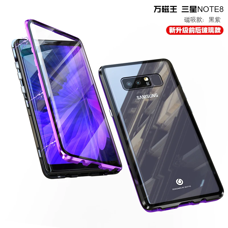 360 Full Body Protect Case For Samsung Galaxy S9 Plus Note 9 8 S8 Note8 Magnetic Covers s S9Plus |