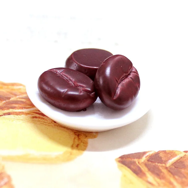 10 шт. мини Пластилин из искусственной смолы для кофе в зернах пластилин
