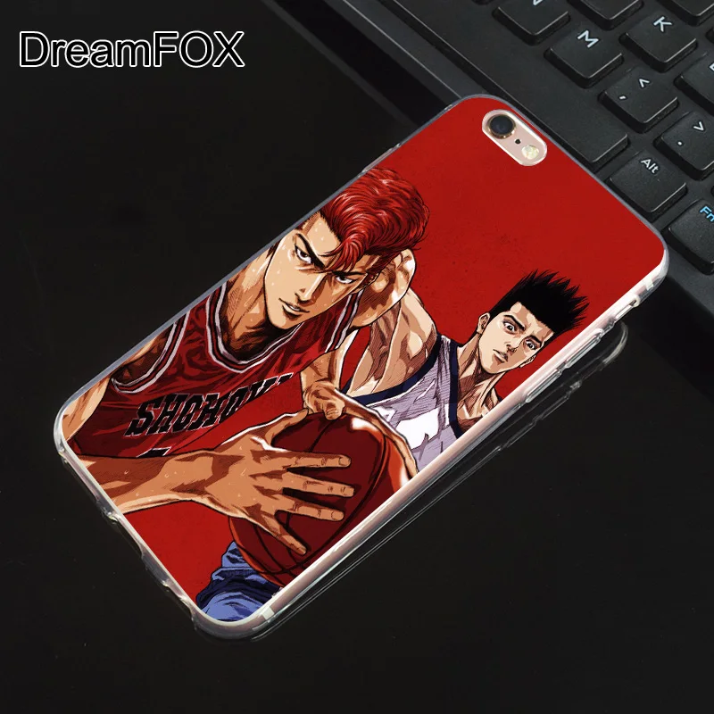 M554 Slam Dunk Sailor Moon Мягкий ТПУ силиконовый чехол для Apple iPhone 11 Pro XR XS Max 8X7 6 6S Plus 5 5S SE 5C 4 4S |
