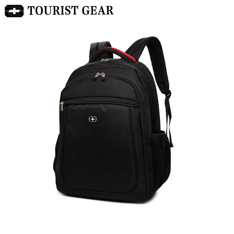 Мужской рюкзак для путешествий черный деловой с отделением ноутбука 2019 дюйма 15