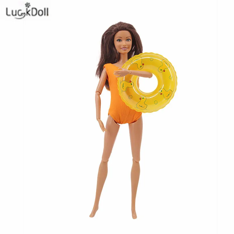 LUCKDOLL12 купальники пляжные купальники бикини плавательный спасательный круг Barbiees аксессуары, игрушки для девочек, поколение, подарок на день рождения