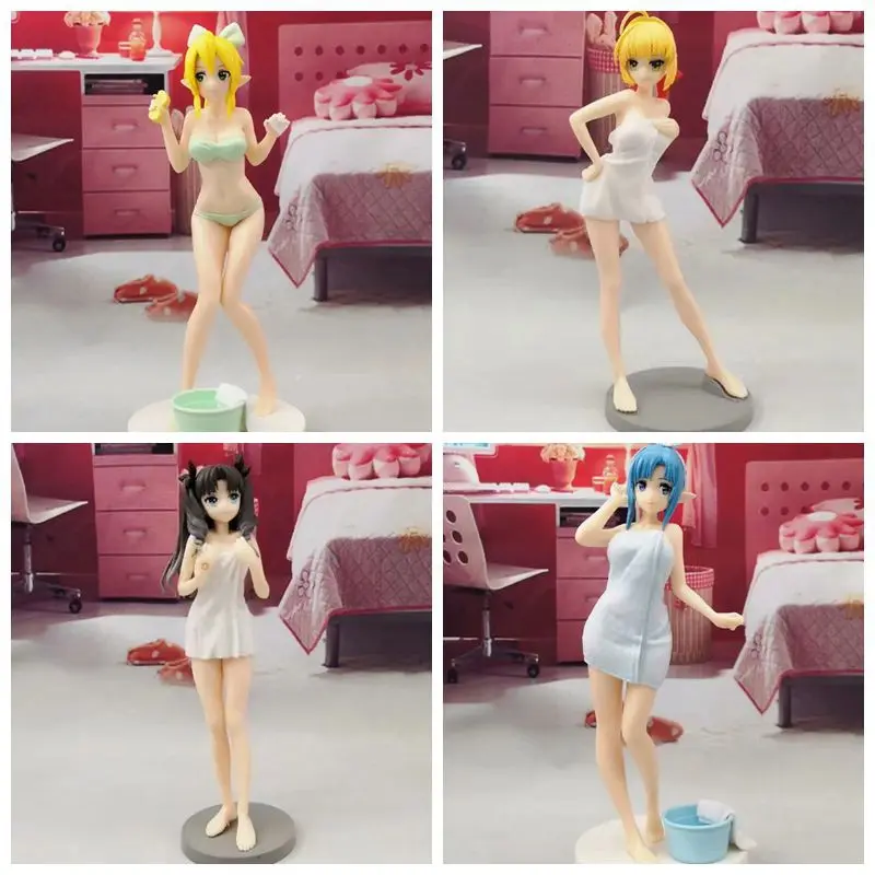 Fate Grand Order Sword Art Online Nero Tohsaka Rin Asuna Kirigaya Suguha Yuki Alice купальник Ver. Пикантная фигурка из