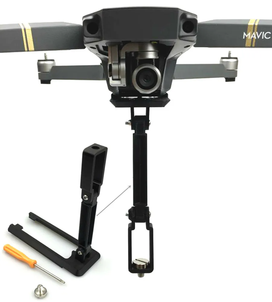 

Gopro Hero 6 5 4 3 Экшн-Спортивная камера с креплением на 360 градусов, держатель штатива, поддержка 1/4 базы для DJI MAVIC Pro Drone