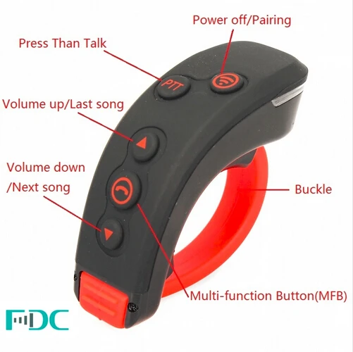FreedConn COLO-RC домофон мотоциклетное переговорное устройство NFC Bluetooth гарнитура для шлема 3 всадников 1000 м с пультом дистанционного управления FM радио