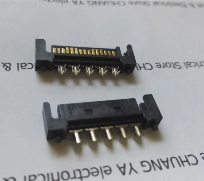 50 шт. заклепочные штекеры SATA 15 контактов|male power connector|male plughousing connector |