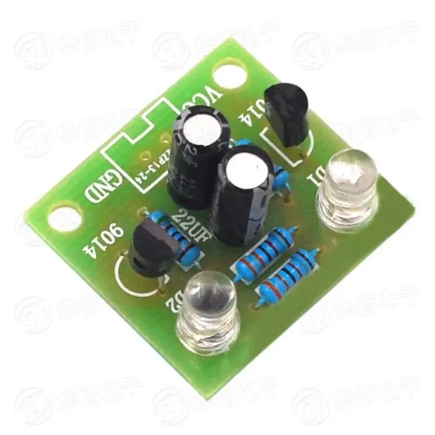 Простой flash circuit производственный/5 мм светодиодный простой мигающий комплект/мигающий световой Щит diy модуль(запчасти