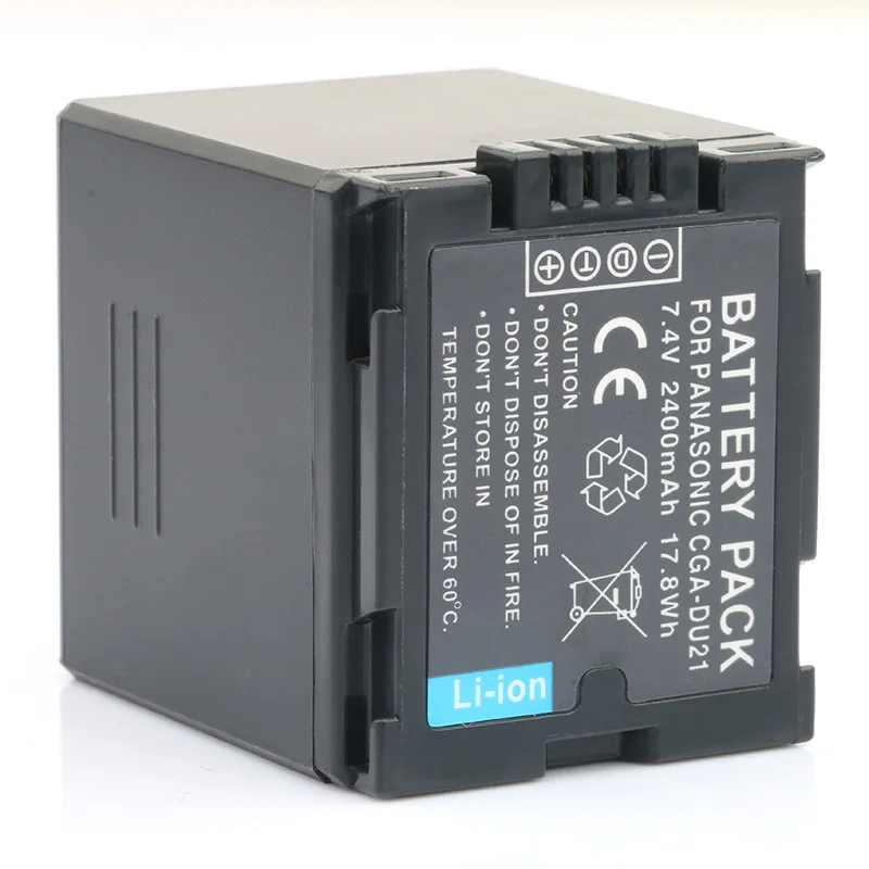 Lanfulang 7,4 V 2400 мАч CGA DU21 Замена Батарея для цифрового фотоаппарата Panasonic NV-GS33 NV-GS258 NV-GS280 NV-GS55 NV-GS250 NV-GS78 NV-GS150