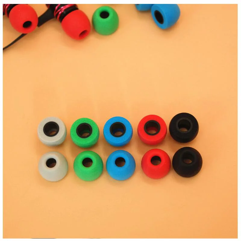 5 мм пены памяти амбушюры для наушников Губка Bluetooth Наушники Замена вкладыши