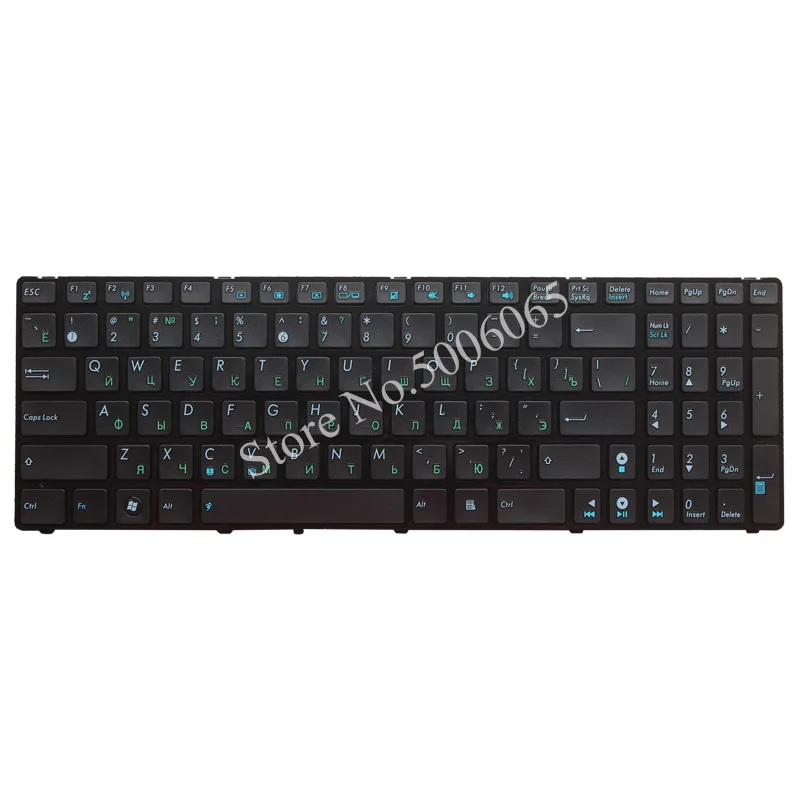 Русская клавиатура для Asus G73Sw G73Jw K52D K52DR K52DY K52JK K52JR K52JT K52JU K52JV K53SV K53SC 04GN0K1KRU00-3 RU |