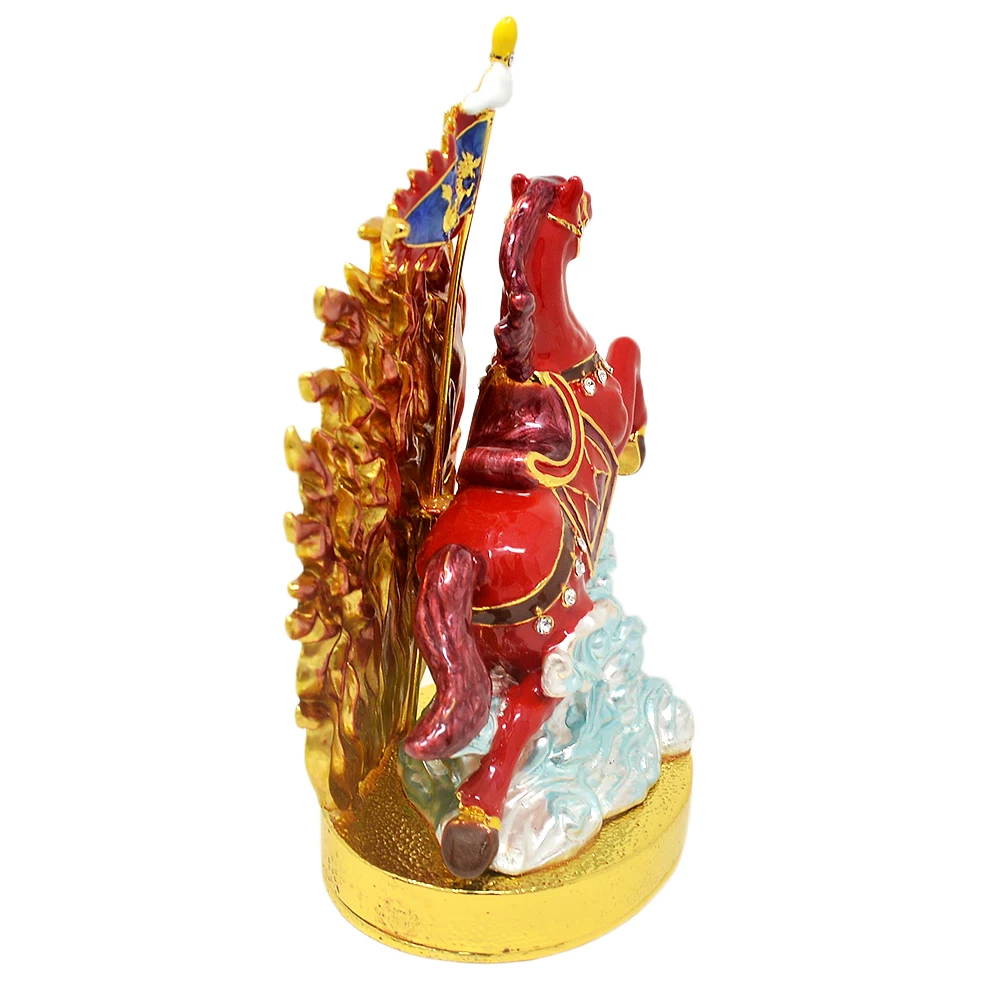 Bejewelled Flying Windhorse Feng Shui Home Decor | Дом и сад