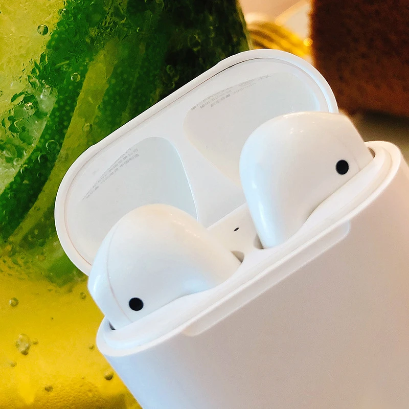 Для Airpods пыленепроницаемый Стикеры Однотонная одежда/узор пыли Защитная пленка