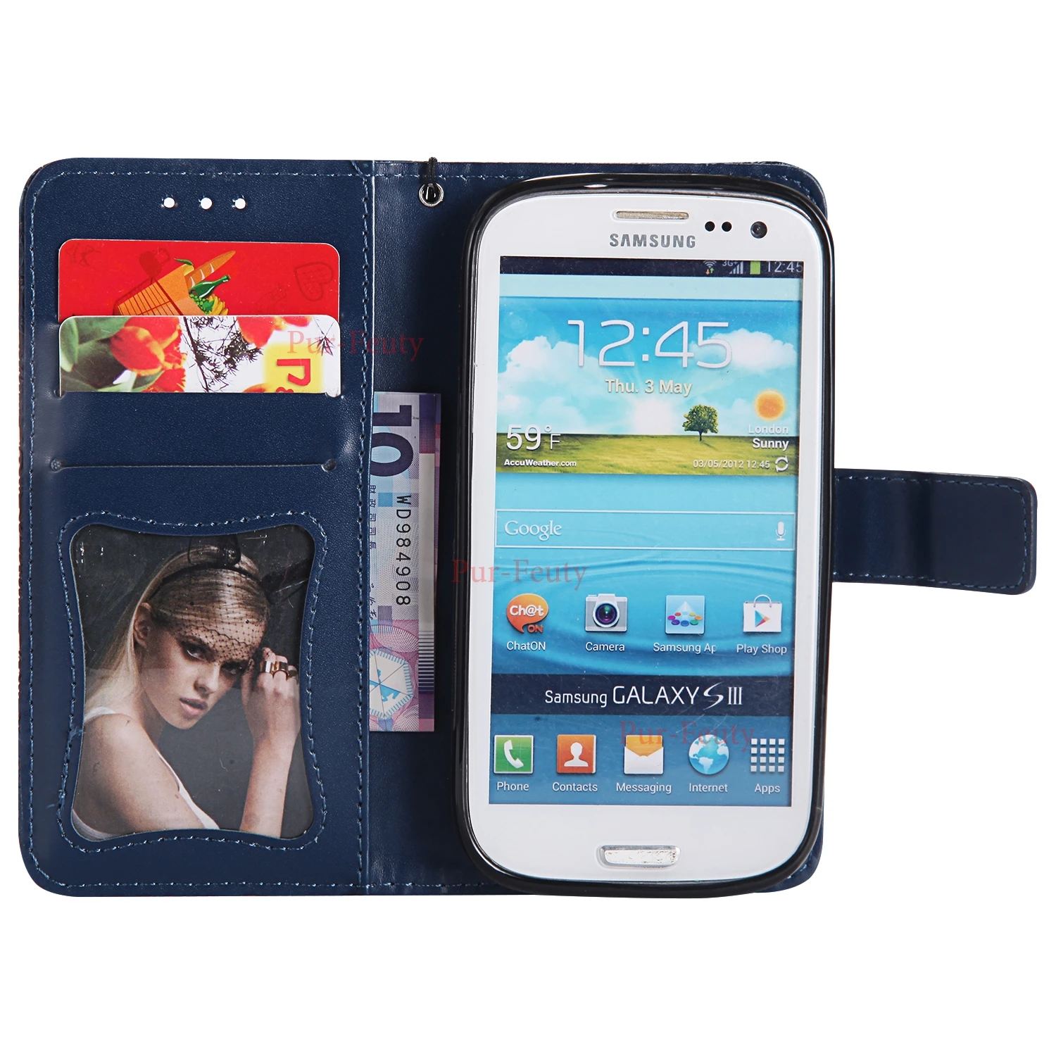 Чехлы для Samsung Galaxy S3 S 3 iii Neo Duos чехол телефона из искусственной кожи с откидной