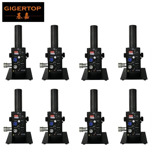 TIPTOP Swing Co2 Jet DMX машина угол съемки Регулируемый 200 Вт выстрел высота 7-11mete 2 Режим управления Swtichable для клуб концерт - Цвет: 8