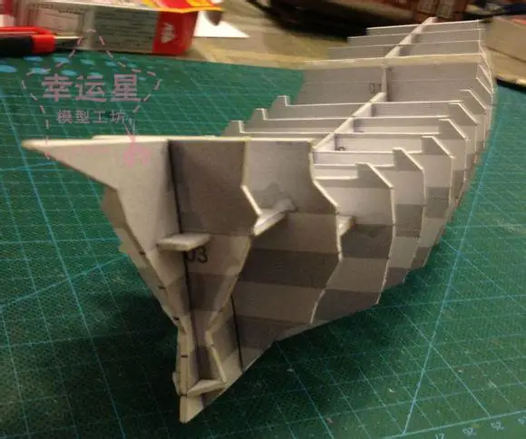 DIY Ручная работа 3D бумажной модели парусного корабля Кларка в век большой навигации в 15 век