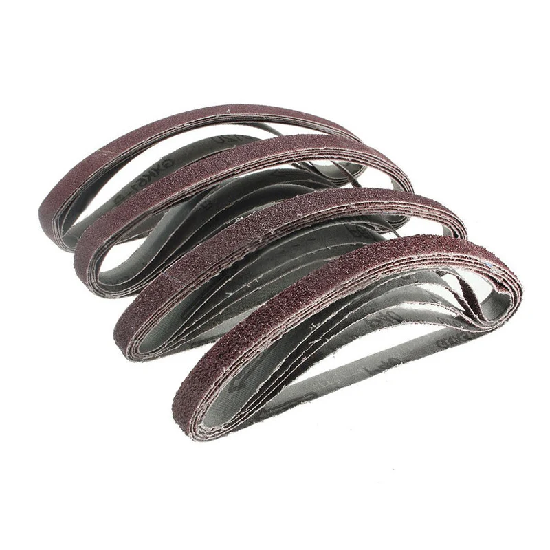 

20Pcs Replacement Sanding Belt Aluminum Oxide Abrasive Band Straps Accessories