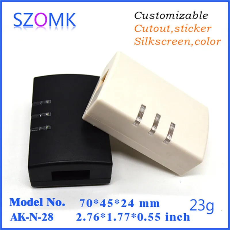 Чехол для электроники szomk project (1 шт.) 70*45*25 мм|box feet|box scannerbox stationary |