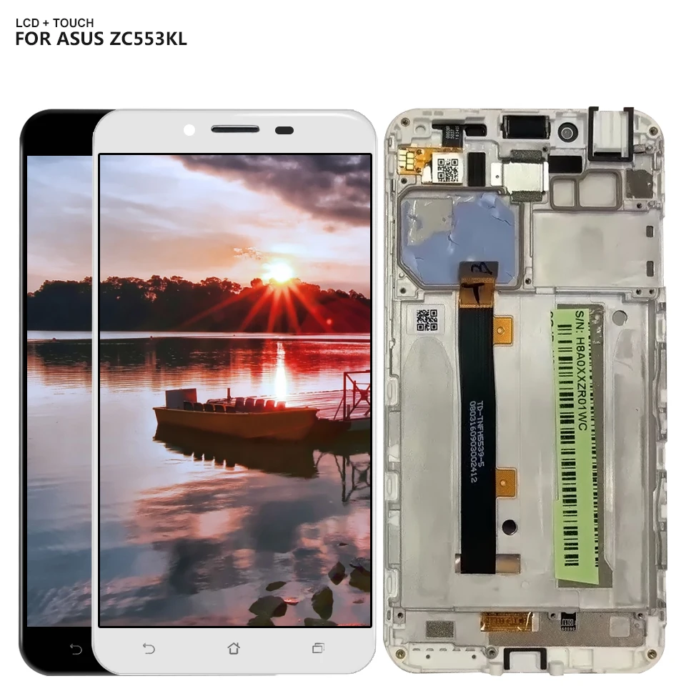 ЖК дисплей 5 дюйма для Asus ZenFone 3 Max ZC553KL дигитайзер сенсорная панель сенсорный экран