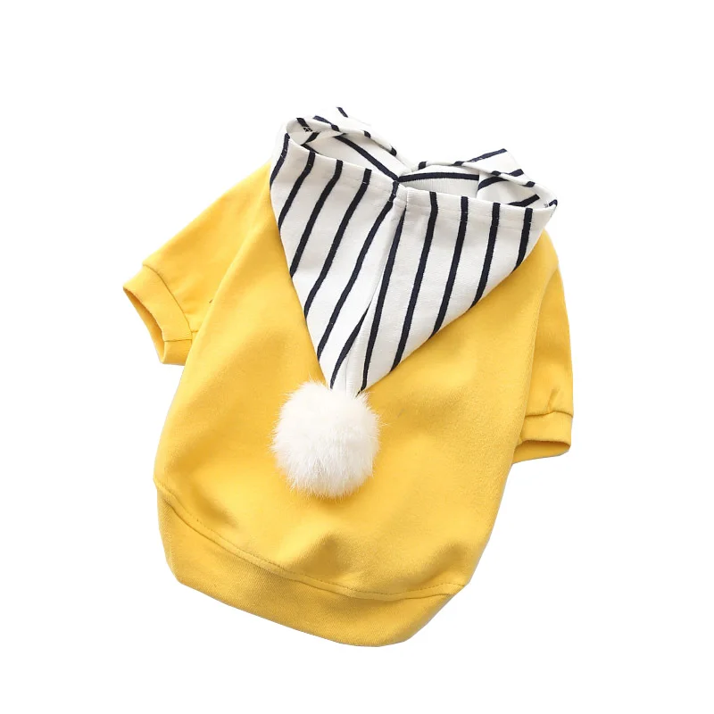 

2018 New Fashion Dog Hoodies Pet Spring Autumn Soft Cotton Stretch Puppy Clothes Teddy Clothes Dog Products