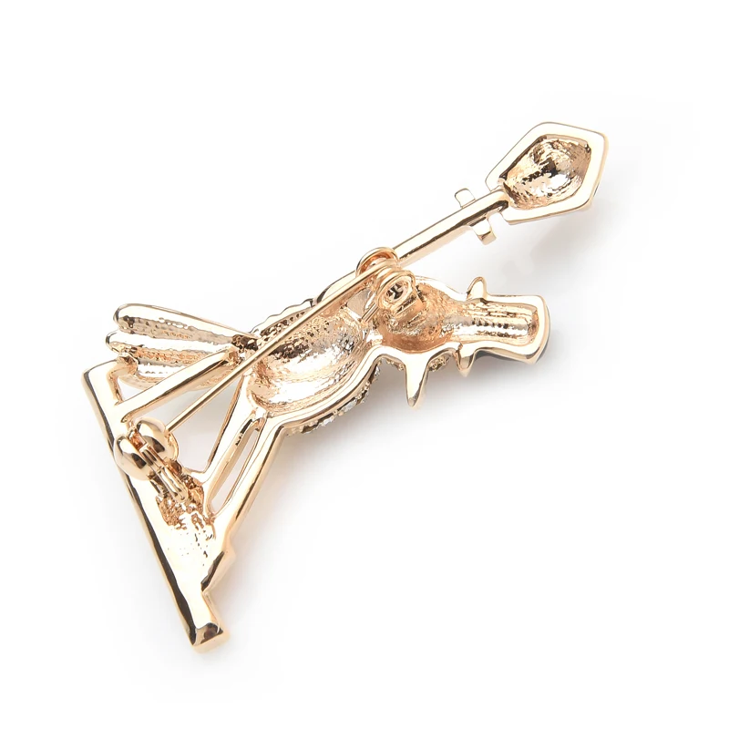 Inokeey качество уличный свет ягненка птица Эмаль Брошь шпильки сплав ювелирные