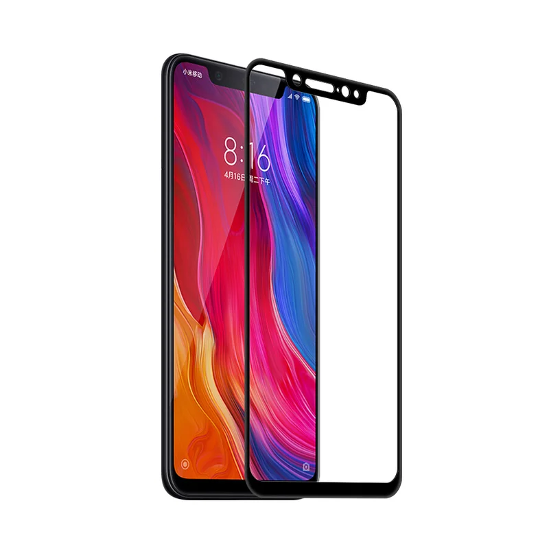 3D закаленное стекло для Xiaomi pocophone f1 Mi 8 6X A2 A1 6 5X MIX 2 Redmi 4X 5 Защита экрана на весь
