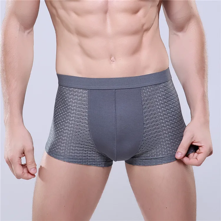 10 PCS WHOLESALE-Factory direct sale new men's hollow sexy breathable boxer underwear