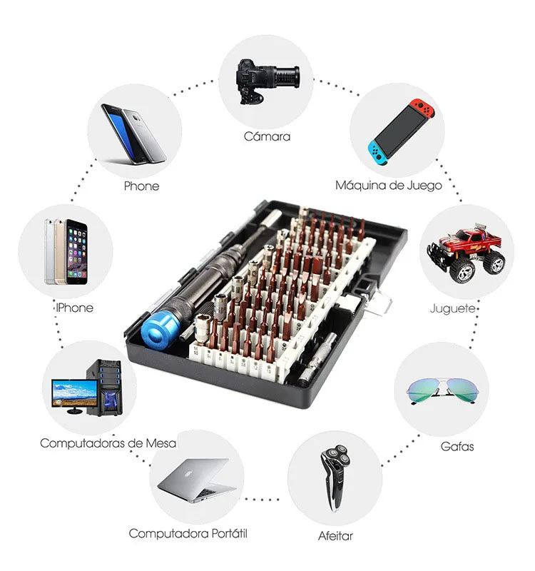 

UNeefull Precision Screwdriver Set of 60 in 1 mini Screwdriver Set, phone Mobile iPad Camera maintenance Hand tools tool torx