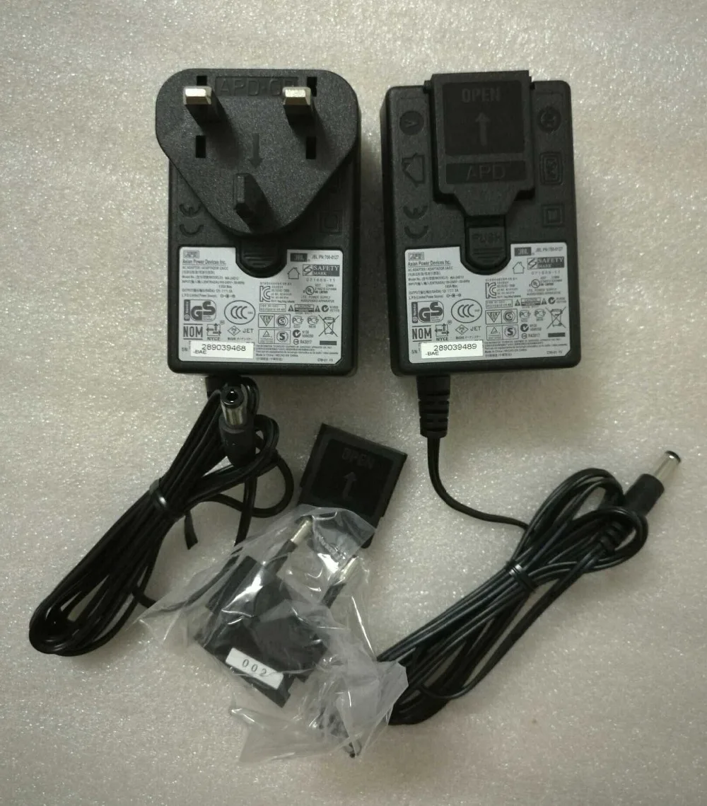 Азиатский APD 12V2A адаптер питания WA 24E12 жесткий диск монитор Блок США ЕС