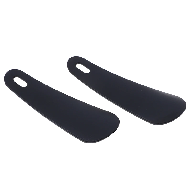2 шт. 11 см ложка Shoehorn ручка Shoehorn обувной подъемник инструмент профессиональная черная пластиковая ложка для обуви