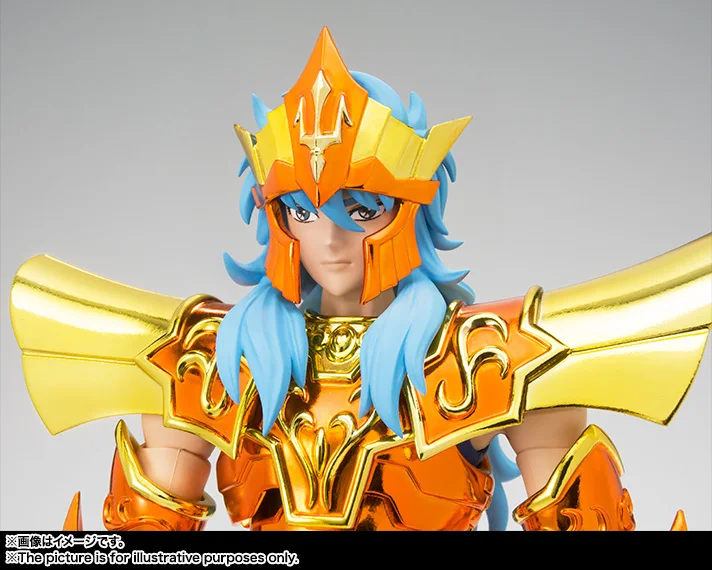 Подлинная Bandai Tamashii нация Святой одежды Миф EX Святой Сейя морской император Посейдон-императорский трон набор-фигурка