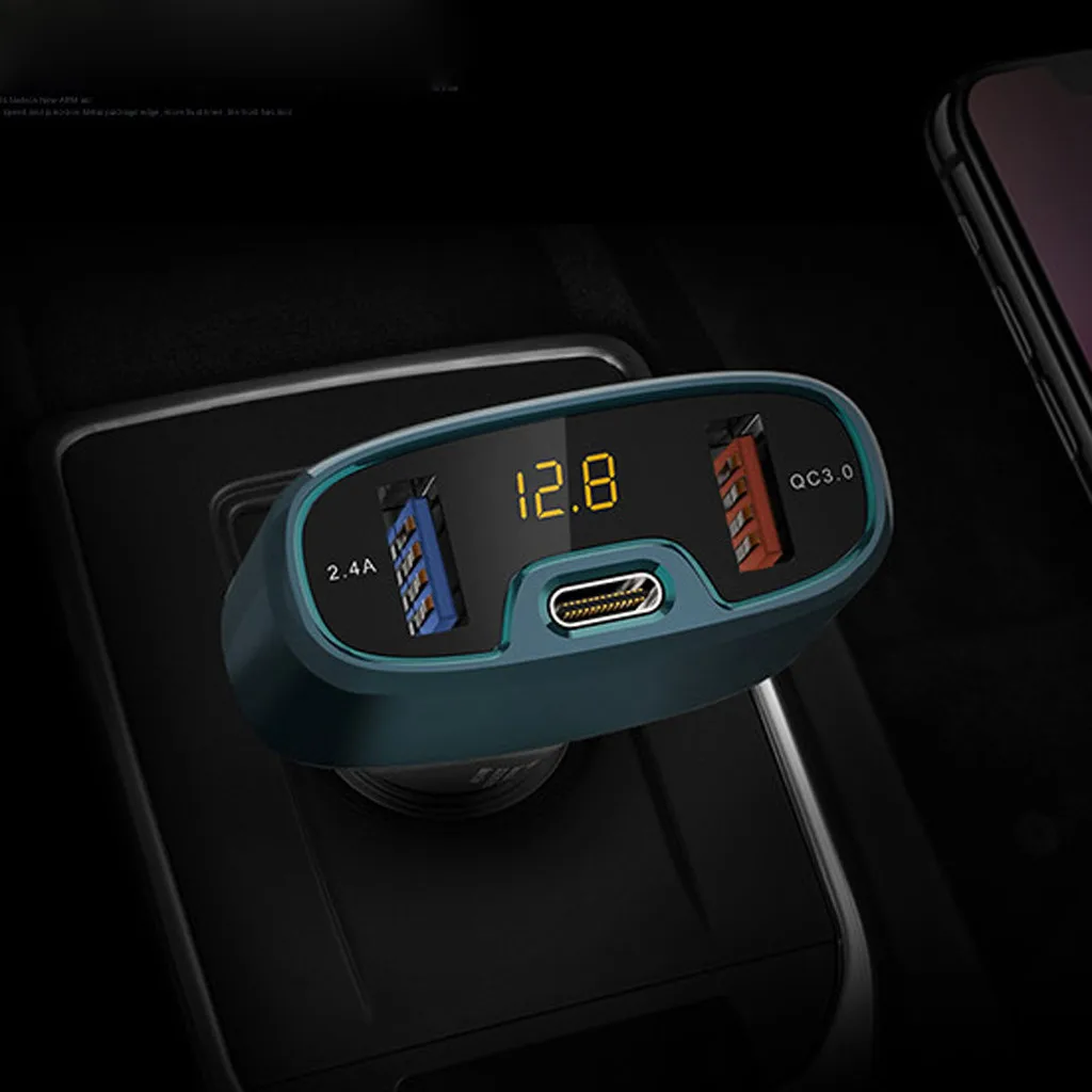 Автомобильные зарядные устройства QC3.0 автомобильное зарядное устройство с