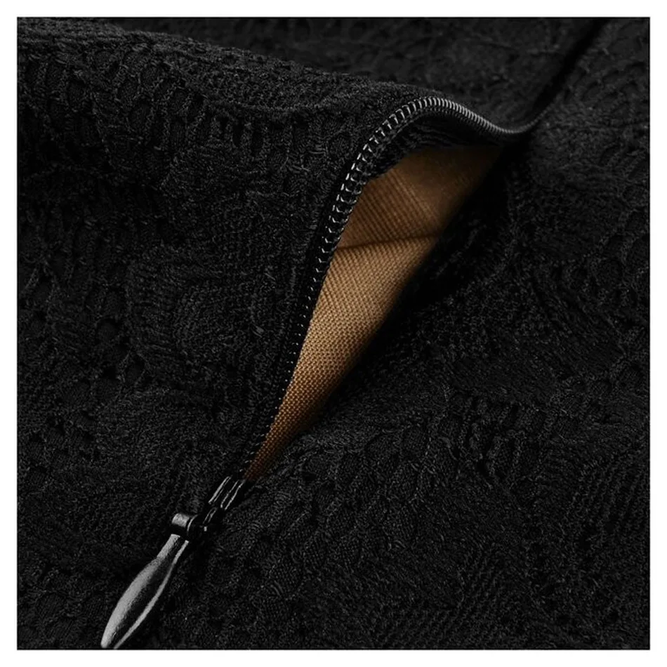 ОФИС ЛЕДИ Твердые Лето Осень Элегантный V Шеи Половина Рукава Кружева Встроенная