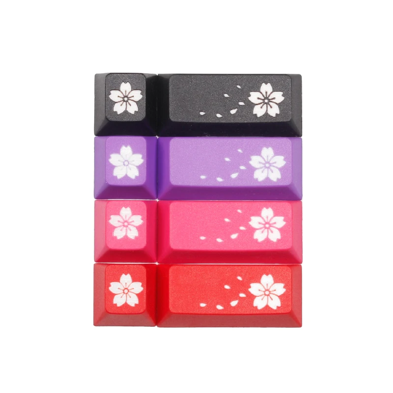 Enjoypbt Sakura keycap Esc/введите Вишневый профиль PBT пропитка резьба для вишни