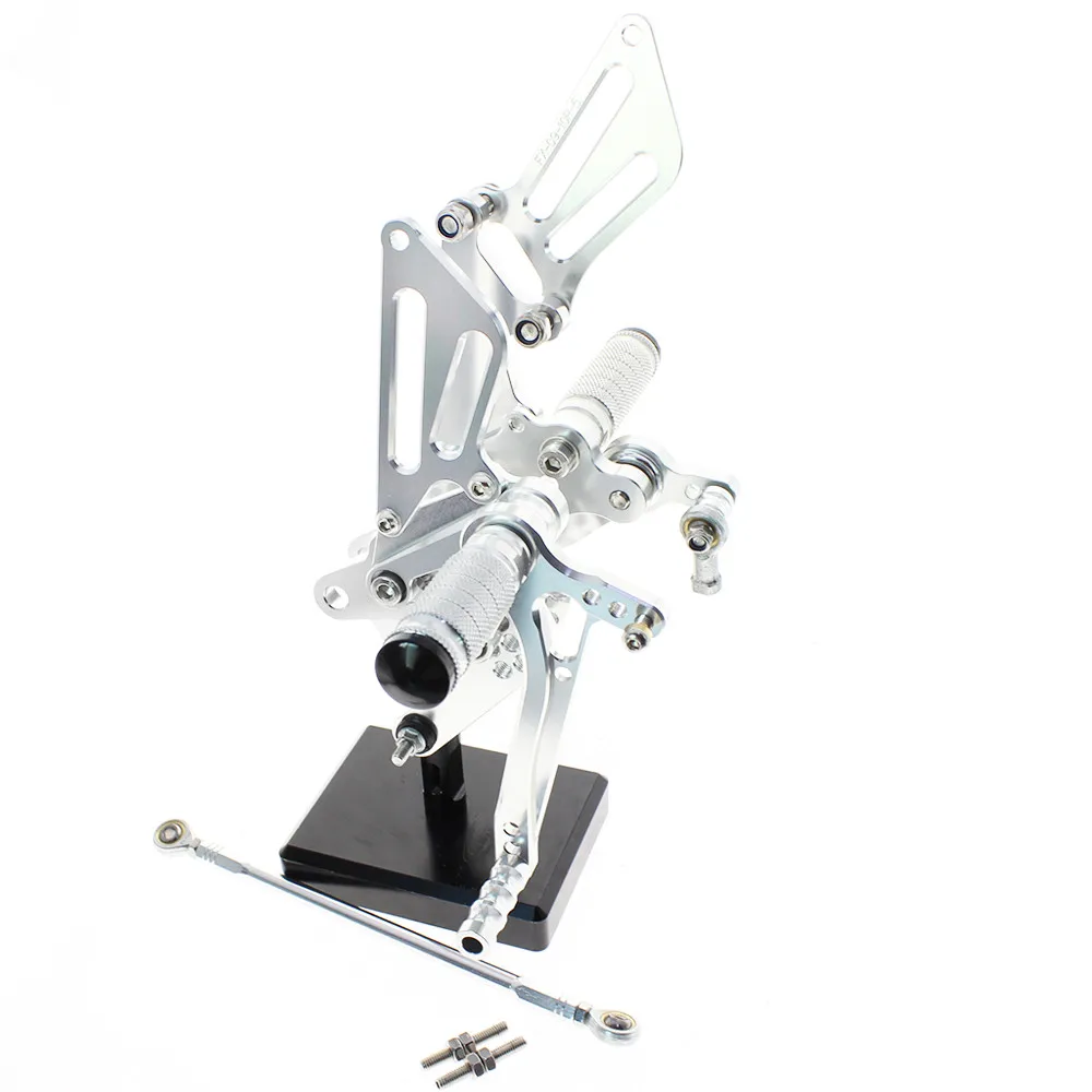 CNC Алюминиевые Регулируемые задние ножки для Kawasaki Ninja ZX-10R ZX10R 2006 2007 2008 2009 2010 |