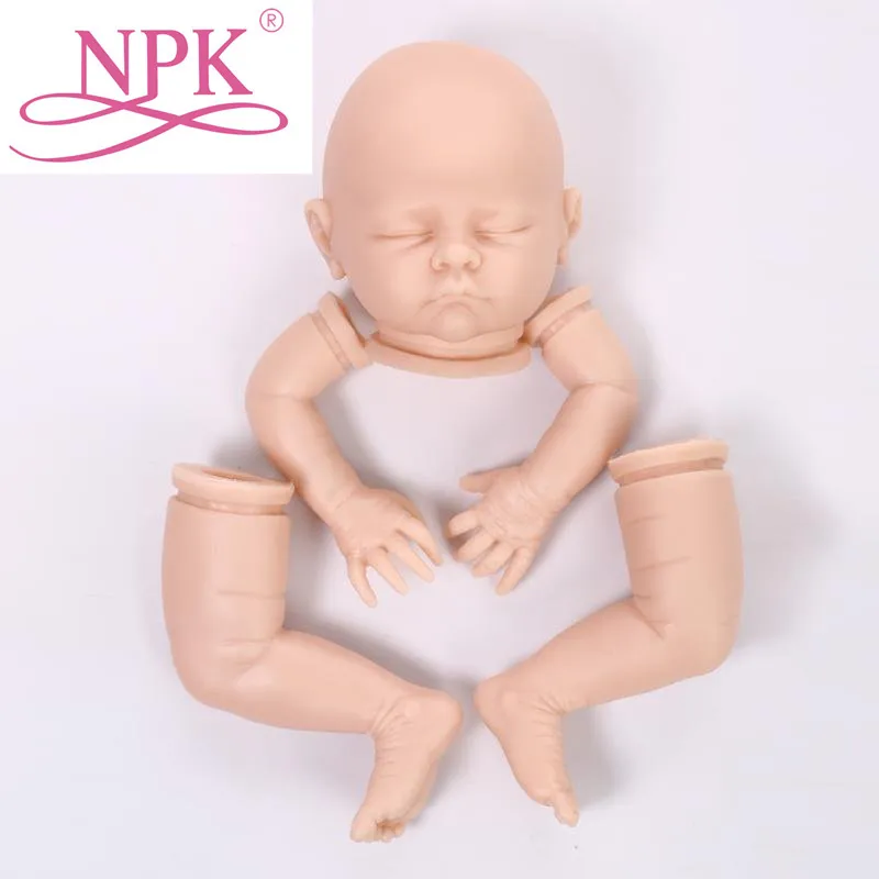 Набор Кукол NPK 20 ''DIY силиконовая виниловая Кукла Reborn Baby Doll реалистичная форма