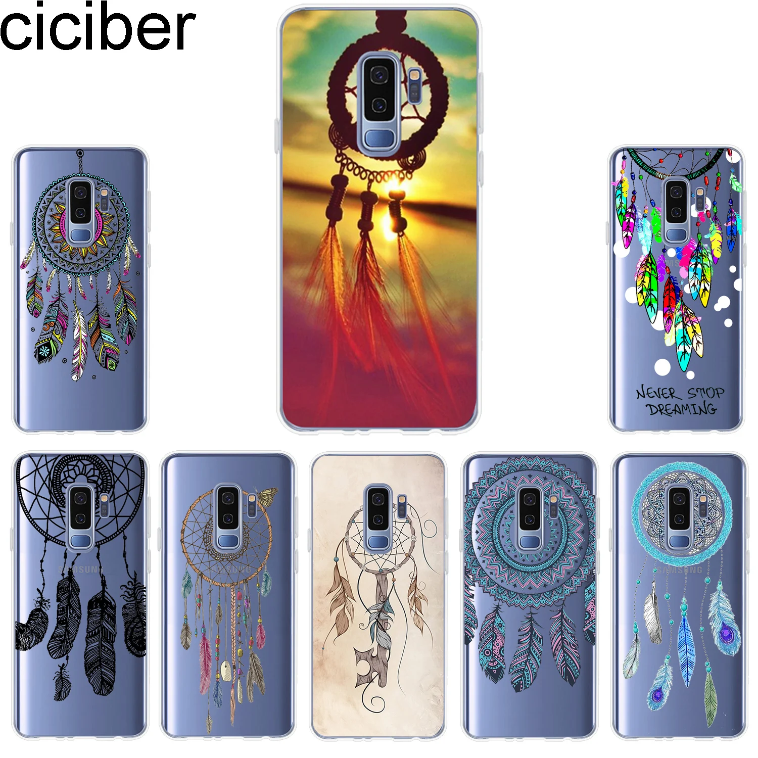 Ciciber чехол для телефона Samsung Galaxy S10 + S10e мягкий ТПУ задняя крышка S9 S8 S7 S6 S5 Edge Plus