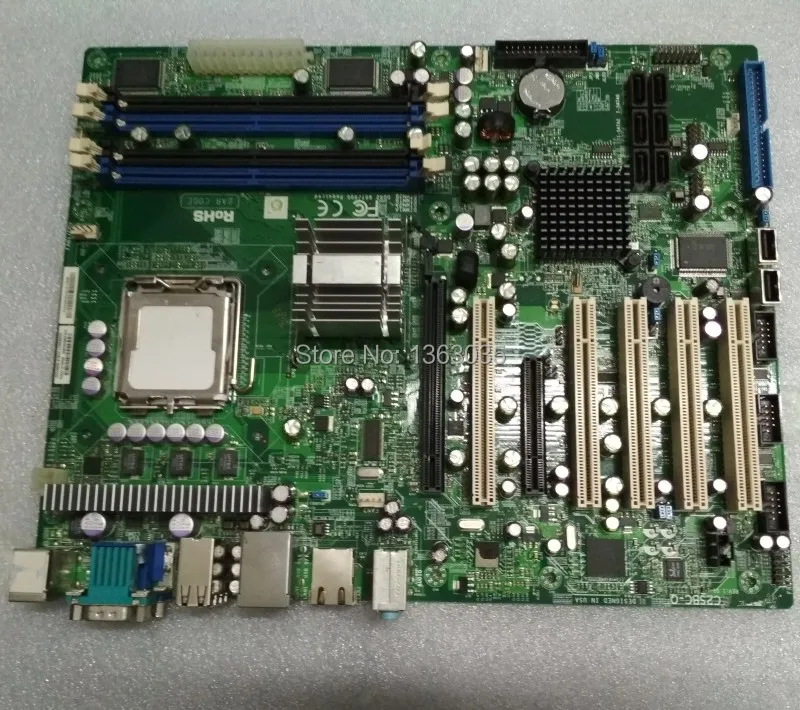 Материнская плата LGA 775 для серверной рабочей станции 5 * PCI протестирована
