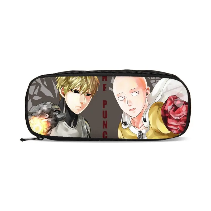 Аниме Сумка для ручек с принтом ONE PUNCH-MAN сумка монет кошелек косметичка мальчиков