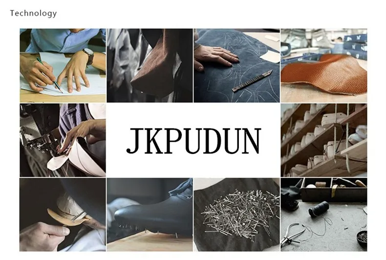JKPUDUN/кожаные мужские ботинки; коллекция года; теплые зимние ботинки на меху; Мужская зимняя повседневная обувь для работы; кроссовки; высокие резиновые ботильоны