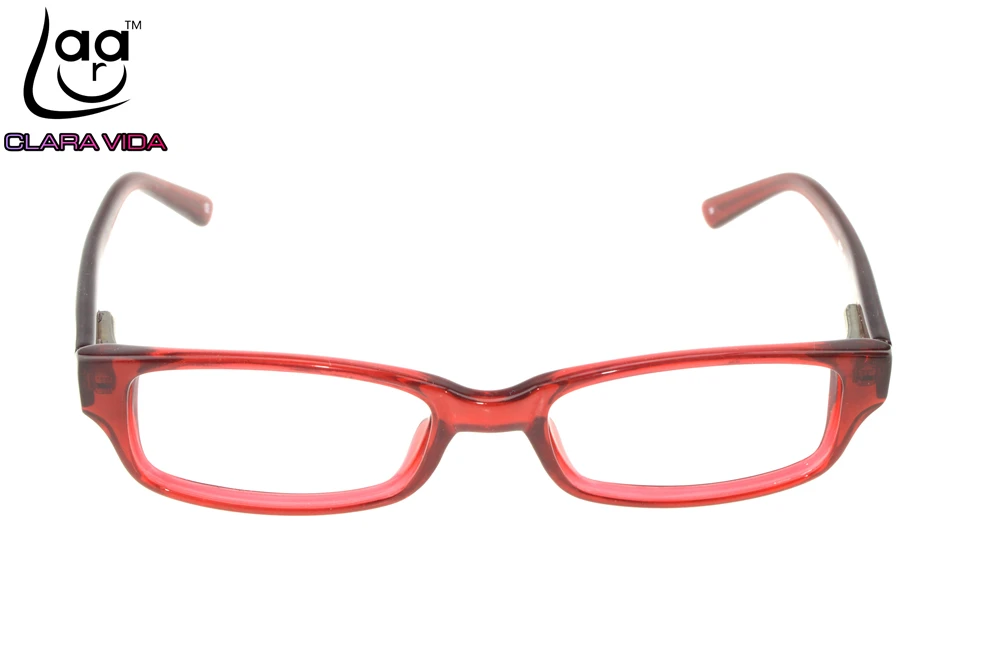 Красная оправа с полным ободком ручная работа женские дизайнерские очки