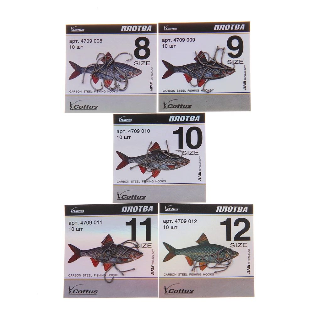 FISH KING KATANA Cottus 50 шт./лот Size3 Size12 рыболовный крючок из углеродистой стали с