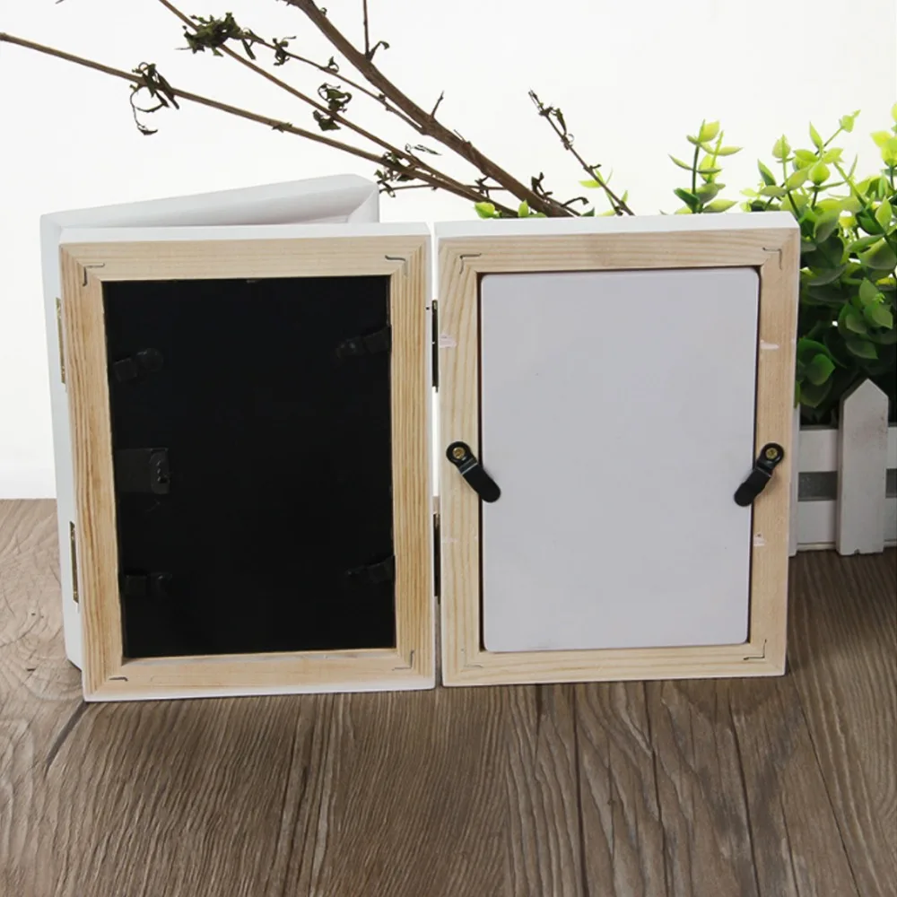 Фото новорожденных рамки детские формы отпечаток руки ноги 3D DIY мягкая глина Inkpad дети изысканные сувениры литье украшения дома
