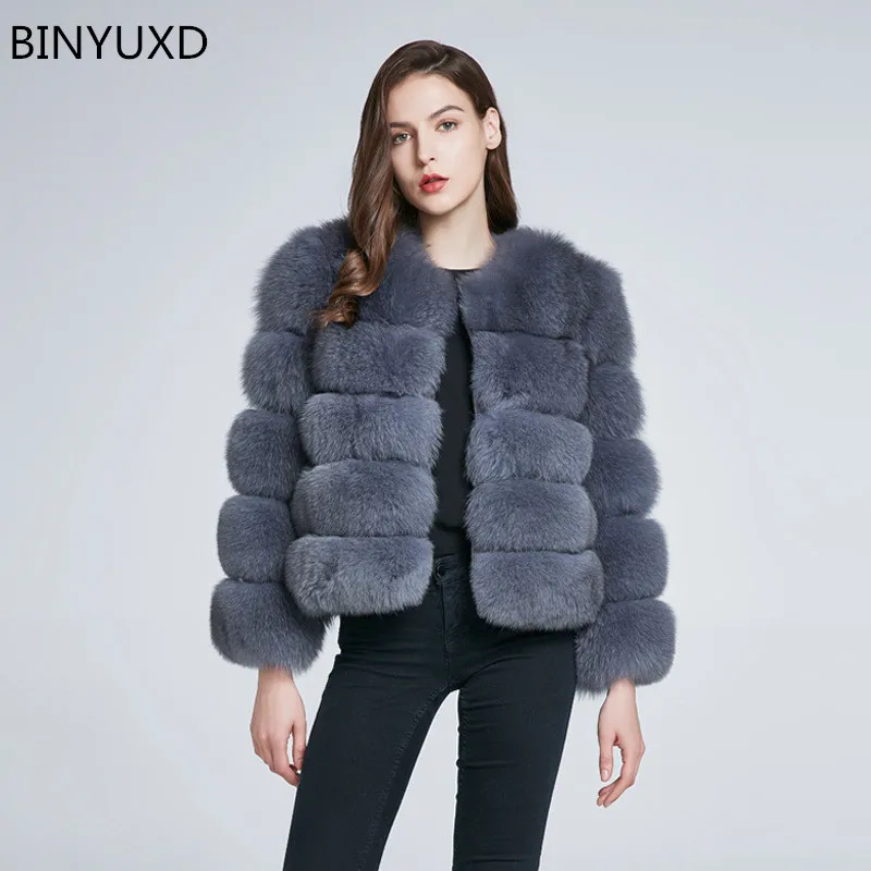 BINYUXD Зимнее пальто новое пальто с мехом женское короткое меховое пальто с искусственным мехом зимняя верхняя одежда розовое пальто Осенняя Повседневная Верхняя одежда для вечеринки Женская